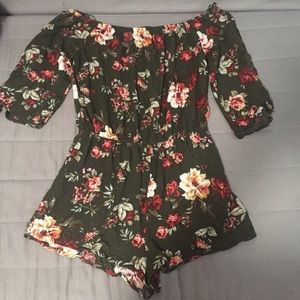 Floral romper